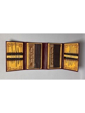 Vintage Superfine Sewing and Art Work Needle Set by The Brabant Needle Co. 1914